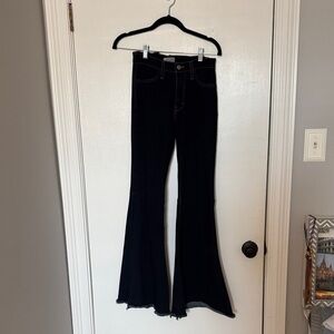 Judy blue- dark blue Flared Jeans- size 5/27